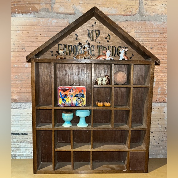 Other Vintage Shadow Box Tiny Curio Music Box Works Poshmark